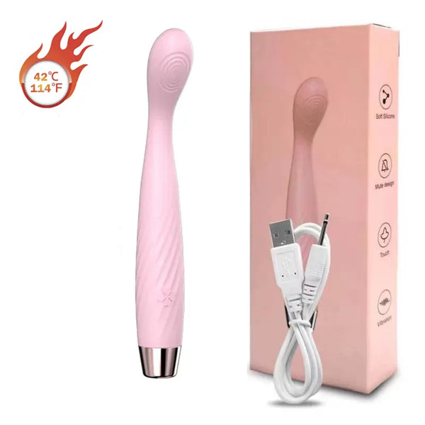 Powerful Beginner G-Spot Vibrator for Women 8 Seconds to Orgasm Finger Shaped Vibes Nipple Clitoris Stimulator Adult Sex Toys