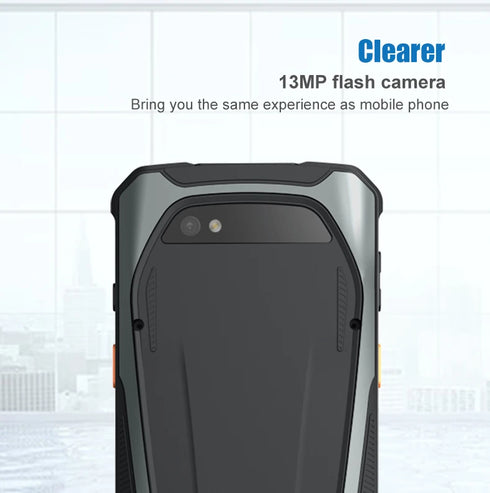 Handheld 125khz-134.2khz RFID Animal Ear Tag Reader Android PDAs Scanner for Cattle/goat Dairy Farm Livestock Data Management