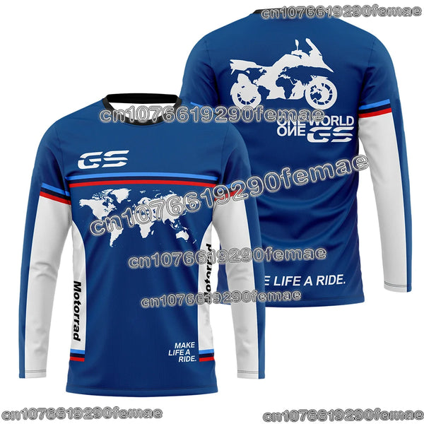 Hot Sale GS Adventure Motorrad Commemorative T Shirt Outdoor Motorcycle Riding Comfortable Top For Adventure Bike Lovers
