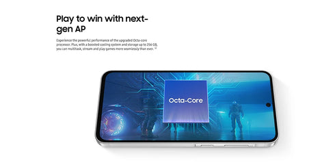 Samsung Galaxy A56 5G Smartphone 6.7inches Super AMOLED Display 120Hz Refresh Rate 50MP Rear Camera 5000mAh Battery 8GB 256GB