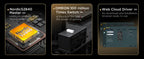 ATTACK SHARK R5 Ultra Carbon Fiber Wireless 8K Gaming Mouse 39g SUPERLIGHT, PixArt PAW3950MAX Gaming Sensor, 8000Hz Wireless Pol