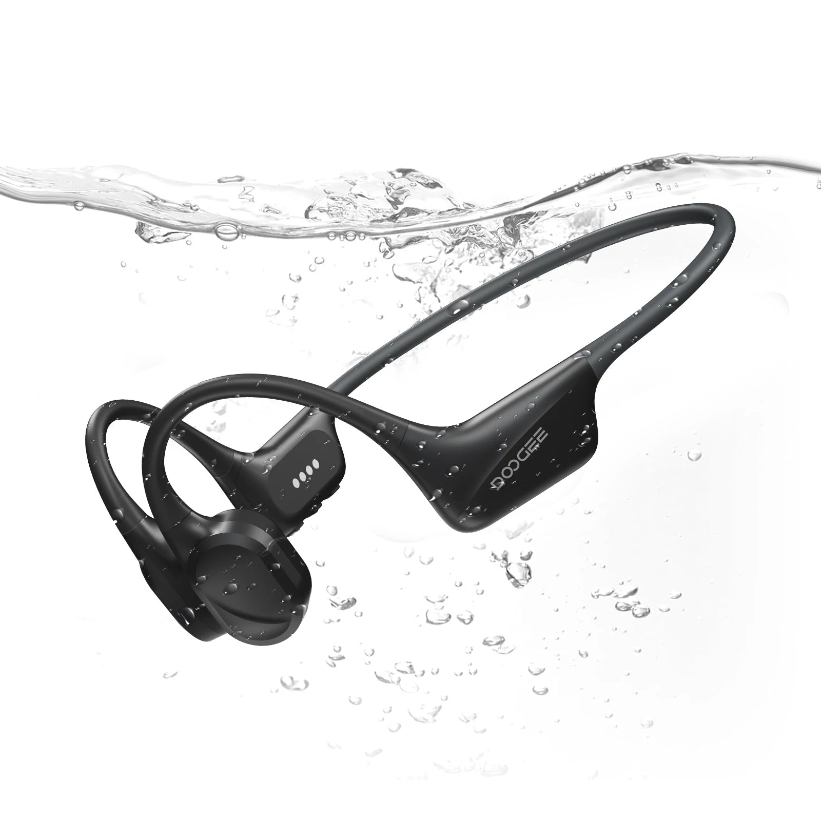 DOOGEE BoneBeat Swim Bone Conduction Headphones IP68 Waterproof Swimming Open Earphones Bluetooth 5.4 Wireless Headphone 7H Life Main image
