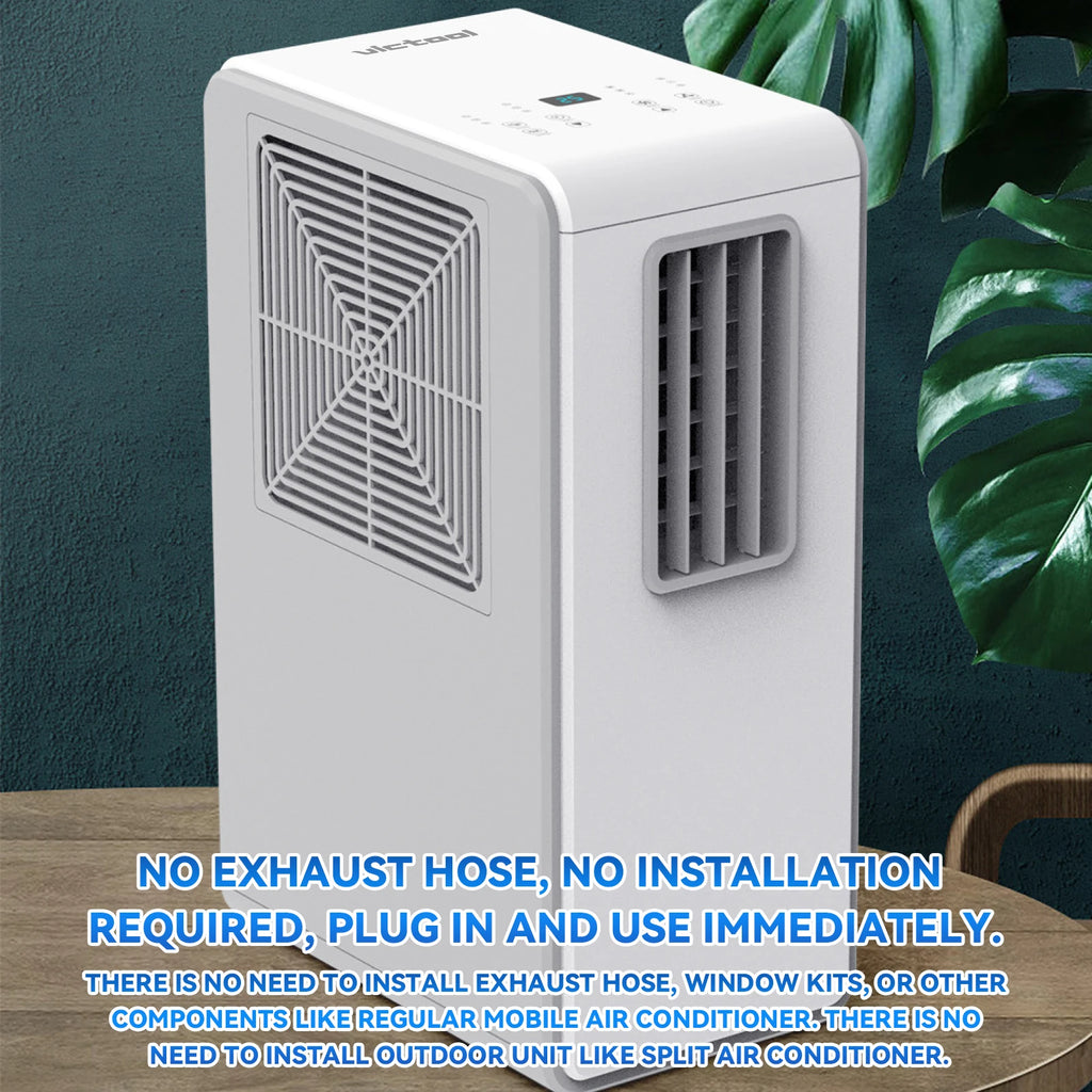 Portable Air Conditioner Mobile Air Cooler Dehumidifier With 24H Timer Remote Control EU Plug For Office Bedroom