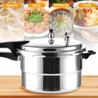 3 L/7L Aluminium Alloy Pressure Cooker 18cm/24cm Bottom 3L/7LPressure Cooker for Gas Stove Aluminium Alloy Pressure Cooker