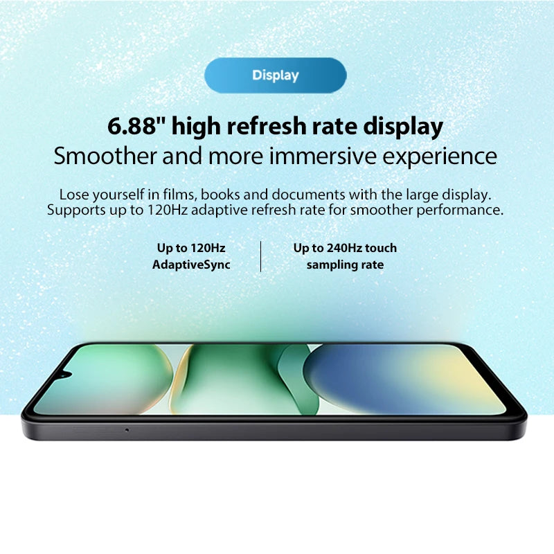 Xiaomi Redmi A5 Unisoc processor T7250 8 core screen for inch fast charge support 15W mAh battery Double camera IA 32MP