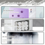 Towel Disinfecting Cabinet Small Commercial UV Sterilizer For Towels And Clothes Beauty Salon High End Restaurant Barber Shop
