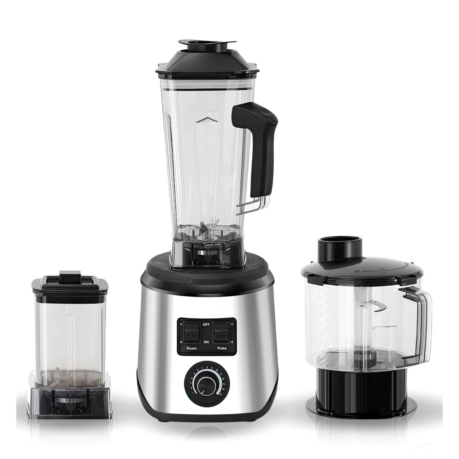 2000W Heavy Duty Commercial Blender Stationary Mixer Food Processor Ice Smoothies for Kitchen High Power Juicer Blender BPA Free