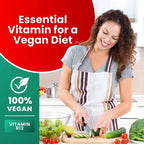 Vitamin B12 1000mcg Vegan, 475 Tablets, 1 per Day (Escort 15 + Months) B12 Vitamin for Energy, Fatigue and Immune System, Vit B12 High Quality Vitamin B 12 Cyanocobalamin Without GMOs