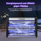 UV Mosquito Killer Lamp, Electric Insect Trap ,Quiet & Energy Saving, Wall Mount or Stand, Covers 10-150m² for Indoor O
