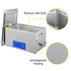 VEVOR Ultrasonic Cleaner Ultrasound Cleaner Portable Ultrasound cleaning Machine Multifunction 1.3L-30L Diswasher Home Appliance