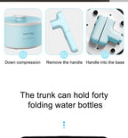 2026 Xinmei 800ML Portable Electric Kettle Foldable Coffee Teapot for Home And Travel Kitchen Appliance to Boil Water