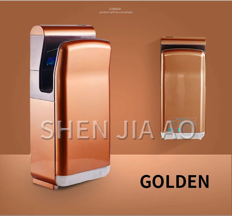 High Speed Hand Dryer Fully Automatic Induction Hand Dryer Hotel Hand Blowing Dual Motor Jet Quick Hand Dryer 2000W