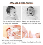 DMWD Household Wet Wipes Heaters Electric Baby Wet Tissue Warmer Portable Heating box Wet Towel Dispenser Thermostat 45-55℃ 220