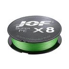 JOF X8 150M 300M 500M Braided Fishing Line 8 Strands MultiColor Multifilament Saltwater PE Line15 20 30 40 60 80 100LB