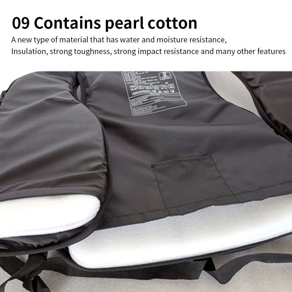 Neoprene Life Jacket for Adult Children New Water Sport Buoyancy Jacket Life Vest Swimming Boating Skiing Driving Vest Drifting