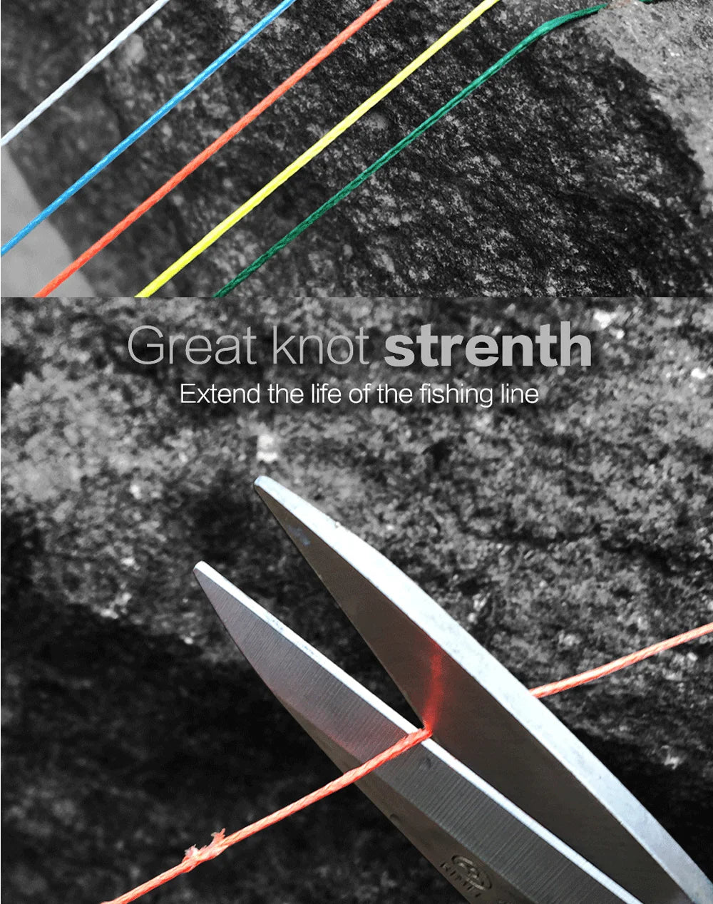 JOF X8 150M 300M 500M Braided Fishing Line 8 Strands MultiColor Multifilament Saltwater PE Line15 20 30 40 60 80 100LB