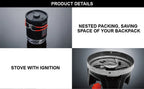 Fire Maple Star X1 Camping Stoves Outdoor Hiking Cooking System With Stove Heat Exchanger Pot Bowl Portable Gas Burners FMS-X1