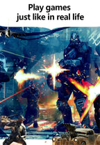 Virtual Reality VR Glasses IMAX Huge Screen HD 3D Glasses Google Cardboard Box VR Headset Helmet for 5-7" Phone,Support Gamepad