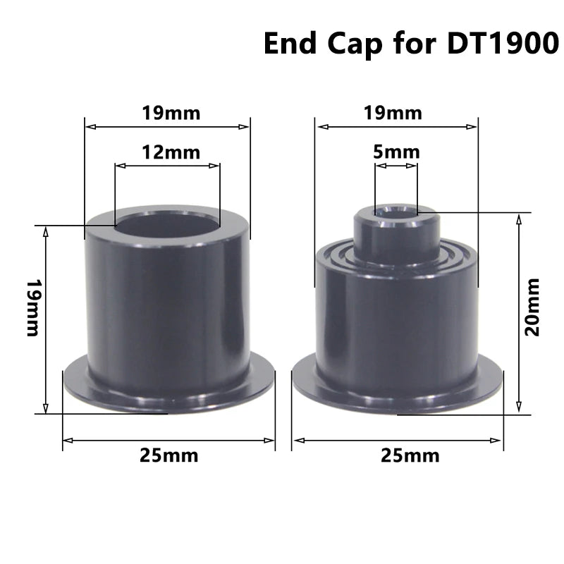 Bicycle Micro Spline Freehub MTB Road Bike Hubs Converters End Cap Adapter 11/12 Speed MS HG DT Hub Body Driver for XD DT240/350
