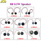 1X 8 Ohm 8R 0.5W Mini Ultra-thin Horn Speaker Diameter 20mm 23mm 28mm 30mm 36mm 40mm 50mm 57mm Loudspeaker W/ P2.0 Termina Wire