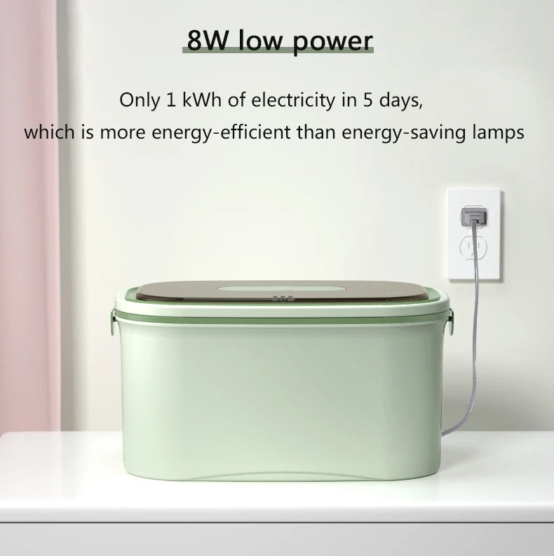 DMWD Household Wet Wipes Heaters Electric Baby Wet Tissue Warmer Portable Heating box Wet Towel Dispenser Thermostat 45-55℃ 220