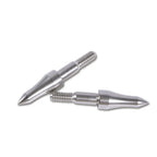 12pcs Archery Target Arrowhead 75/100/125/150/200/250/300grain Stainless Steel Aiming Arrow Tips with O Ring Hunting Accessories