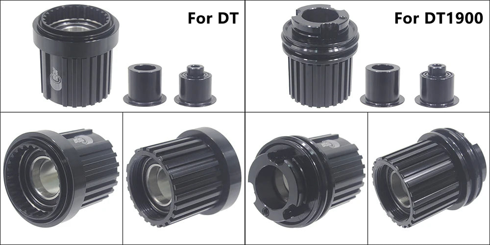 Bicycle Micro Spline Freehub MTB Road Bike Hubs Converters End Cap Adapter 11/12 Speed MS HG DT Hub Body Driver for XD DT240/350