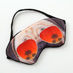 Travel Sleeping Blindfold Novelty Lifelike 3D Animal Eye Mask Funny Cat Tiger Pug Glasses Dog Cartoon Fox Eye Patch Sleep Mask