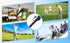 Golf Sunday Bag Golf Club Bag Mini Golf Bag Training Practice Golf Bag Travel Case Foldable