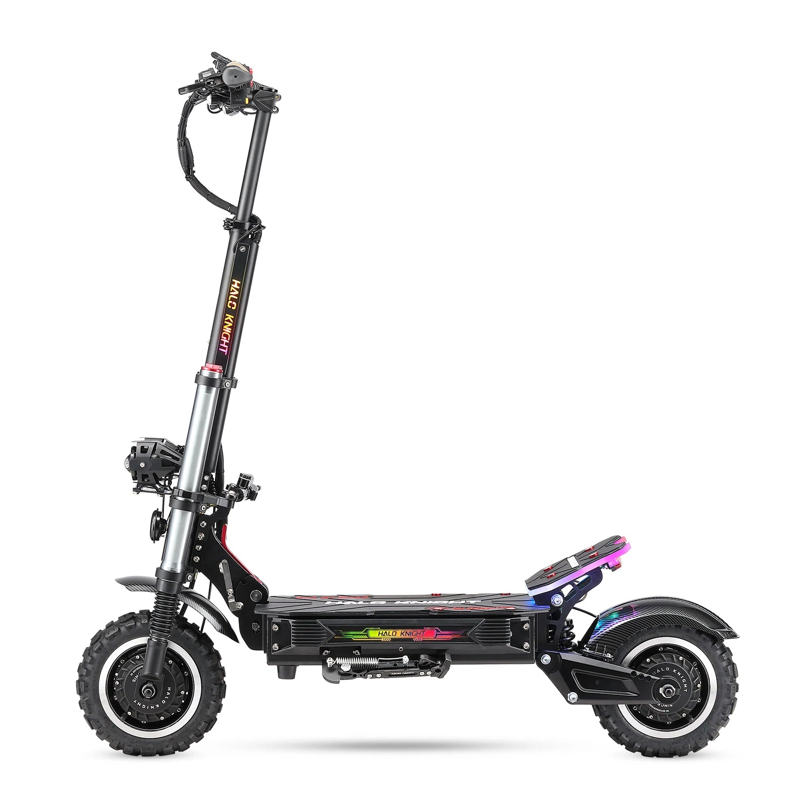New HALO KNIGHT T107Pro Large Display Smart Escooter Adults 60V 38.4Ah Battery 3000W Dual Motor 95KM/H Powerful Electric Scooter