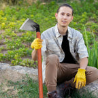 Garden Hoe Manganese Steel Garden Hoe for Weeding Heavy Duty Hand Tools Replacement Parts Digging Cultivator for Loosen Land