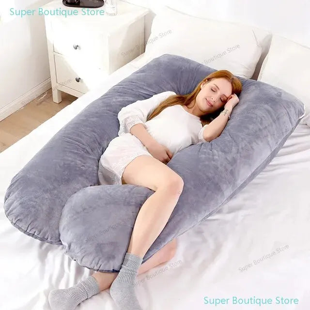1.3KG Cotton Pillow for Pregnant Women Pregnancy Pillow Maternity Breastfeeding Pillow Cushion Pregnancy Nursing Pillow Secondary image