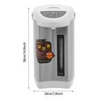 4L Electric Water Boiler & Warmer, 750W Stainless Steel Hot Water Dispenser with 3 Dispensing Modes, 90°C Keep-Warm