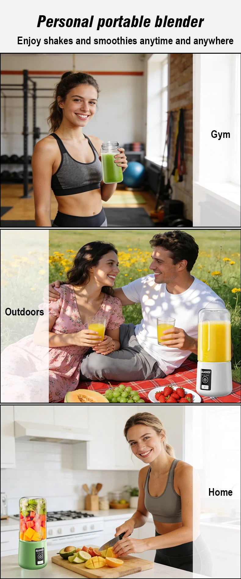 Portable Juicer Blender 450ml Juice Maker USB Rechargeable Lemon Orange Fruit Juicing Cup Electric Juice Machine Travel Juicers
