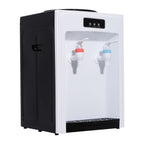 Electric Table Drinking Water Dispenser, Drinking Fountain, Office Cooler Home Hot/Cold Beverage Machine for 4.5-18.9L Buckets