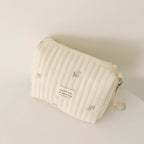 Cute Bear Mommy Bag Cotton Zipper Diaper Bag Women Handbag Nappy Caddy Organizer Baby Maternity Luggage Bag