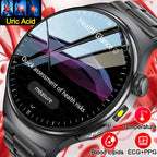 New Accurate ECG Smart Watch Blood Lipids Five Viscera Health Check Body Temperature BT Call Sports Smart Watches For Men 2026