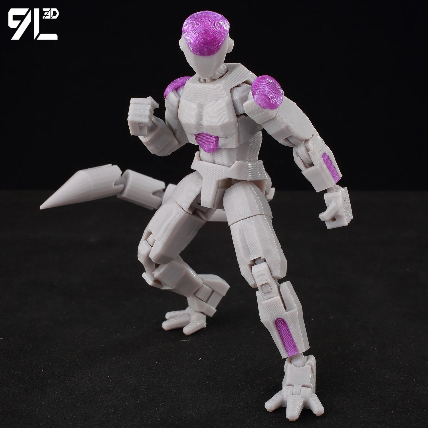 9L3D Printed Dragon Ball Son Goku Vegeta Beerus Frieza Anime Lucky13 Dummy13 Titan13 Action Figures Multi-Jointed Movable Toys