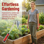 Small Pointed Garden Hoe with Ergonomic Handle Handheld Weeding Tool for Yard Planting Weeding O9D3