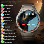 2026 New Nursing Grade ECG+PPG Smart Watch Health Analysis Blood pressure Lipids Uric acid Wireless HD Call Smartwatch Men Women