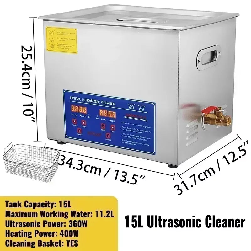 SIHAO 1.3L 2L 3L 6L 10L 15L 22L 30L Ultrasonic Cleaner Lave-Dishes Portable Washing Machine Diswasher Ultrasound Home Appliances