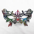New Women Hollow Lace Face Mask Masquerade Sexy Cosplay Prom Party Props Costume Mask Nightclub Halloween Black Eye Mask