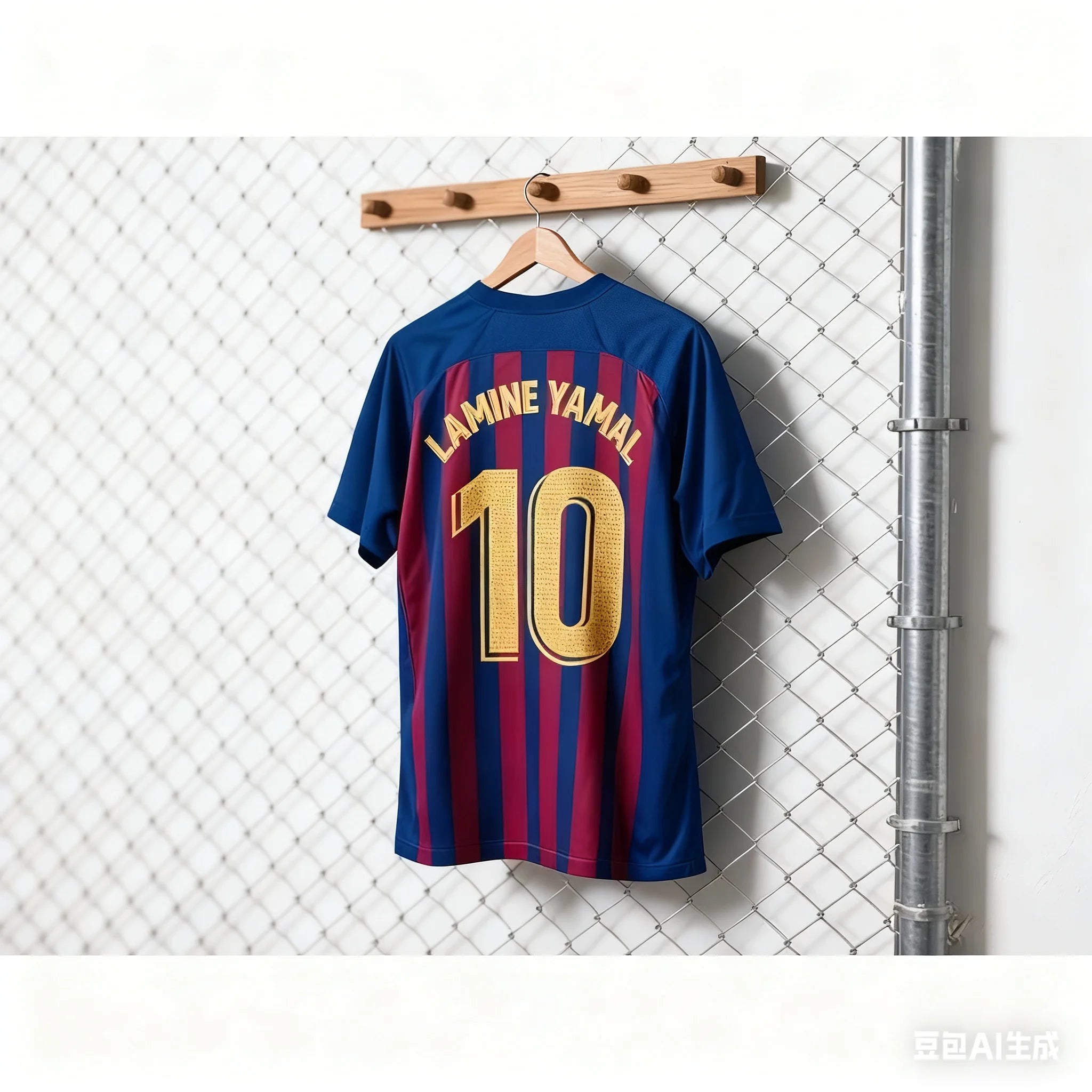 AI CHATGPT Lamine Yamal Short Sleeve Football Shirt Number 10 Youth Kids Training Soccer Uniform Breathable family Jersey Tee