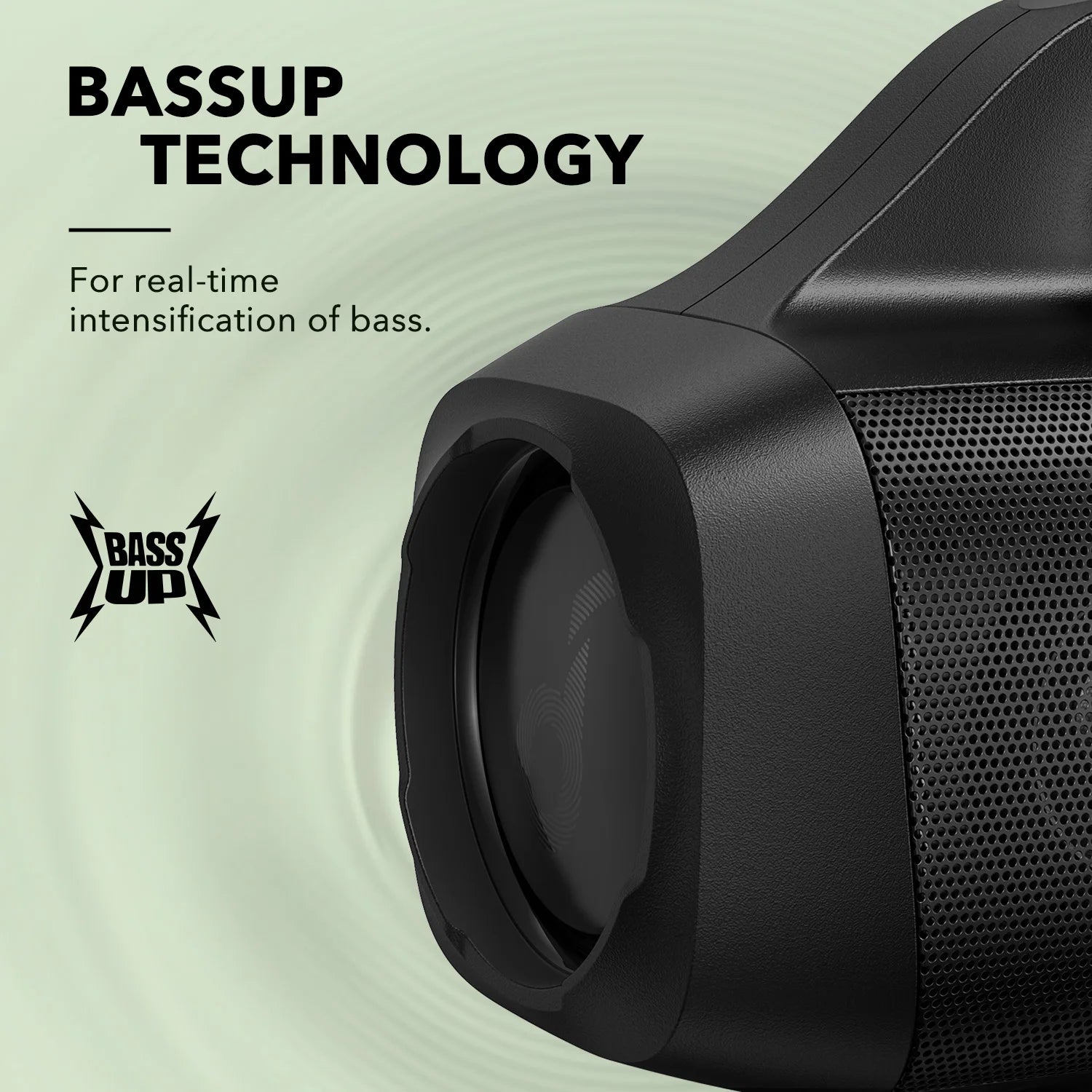 Anker Soundcore Motion Boom Outdoor Bluetooth loudspeaker with Titanium Audio drivers BassUp Technology IPX7 Water Protection 24-S