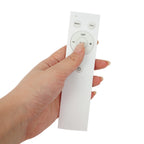 White Modern ABS Freestanding Air Conditioning Fan with Remote Touch Screen Control EU Plug Warm Cool Wind Timing Humidity Fan