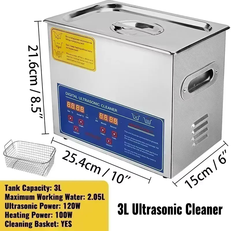 SIHAO 1.3L 2L 3L 6L 10L 15L 22L 30L Ultrasonic Cleaner Lave-Dishes Portable Washing Machine Diswasher Ultrasound Home Appliances