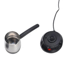 500ml Stainless Steel Electric Turkish Coffee Maker Pot with Long Removable Handle for Tea And Milk