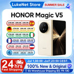 HONOR Magic V5 Global Version Original Snapdragon 8 Elite  5G Smartphone Dual HDR OLED Display 5820mAh 7.95" 66W SuperCharge
