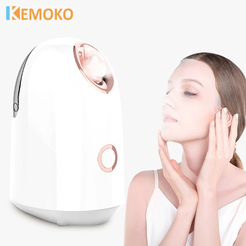 Face Steamer Humidifier Nano Mist Sprayer SPA For Face Hydration,Pore Cleansing,Nano Steam With Deep Penetration Face Skin Care Main image