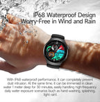 2026 New Accurate Body Health analysis Smart Watch Men ECG Blood lipids Uric acid Blood Pressure Body Fat Voice Call Smartwatch